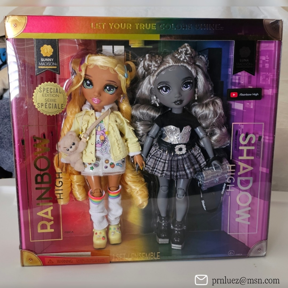 Rainbow High Twins Sunny & Luna Madison